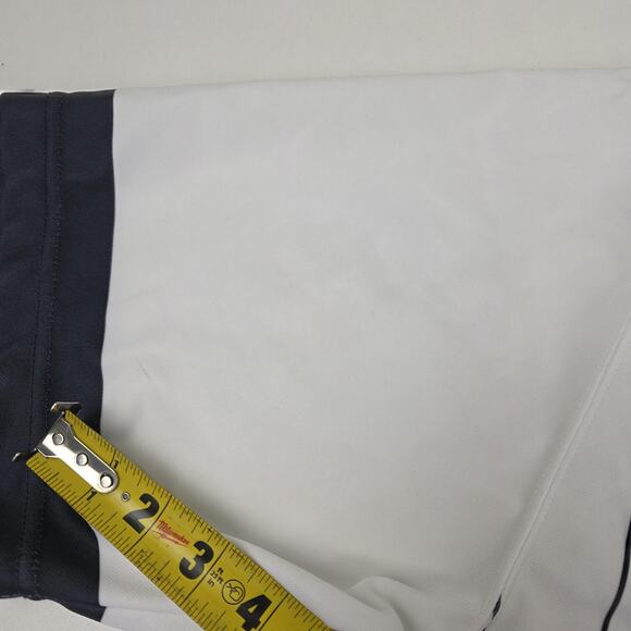 Vtg Y2k Nike Jersey Shirt Mens Extra Large Pinstripe Button Up 31 Baseball 90s - Picture 5 of 12